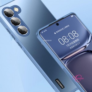 Samsung Galaxy S23 携帯電話ケースに適用新しいハイエンドの特別な落下防止保護カバー眩しいゴールド