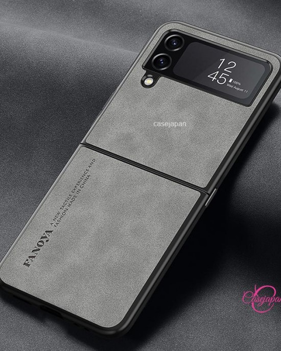 Samsung Z Flip3 携帯電話ケースに適した、落下耐性のある超薄型ラムスキン Samsung Z Flip3 携帯電話ケースに適した、落下耐性のある超薄型ラムスキン