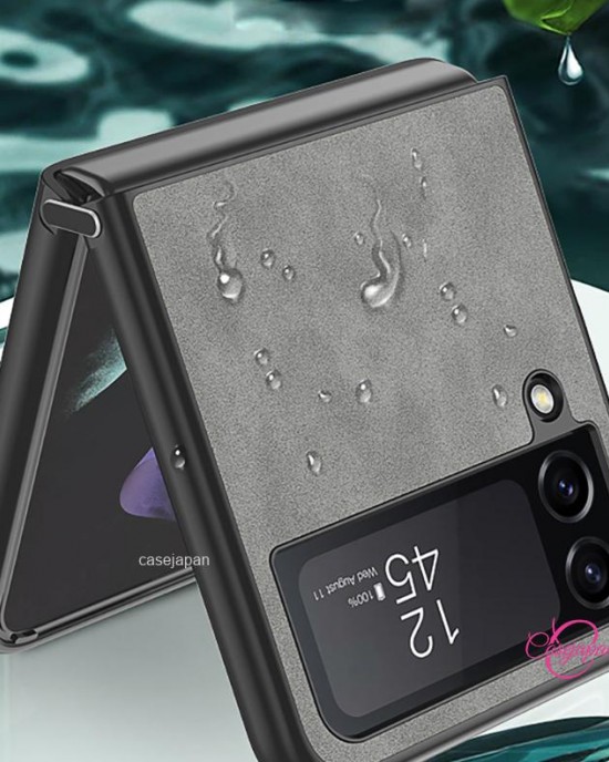 Samsung Z Flip3 携帯電話ケースに適した、落下耐性のある超薄型ラムスキン Samsung Z Flip3 携帯電話ケースに適した、落下耐性のある超薄型ラムスキン