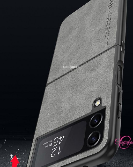 Samsung Z Flip3 携帯電話ケースに適した、落下耐性のある超薄型ラムスキン Samsung Z Flip3 携帯電話ケースに適した、落下耐性のある超薄型ラムスキン