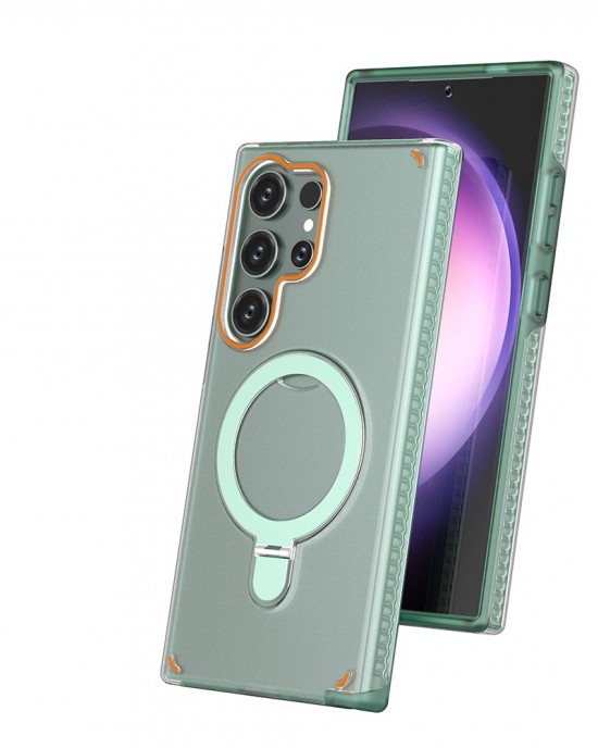 サムスンギャラクシーtelefonoss24超折りたたみ式キックスタンド磁気電話ハードpcケース用3in1スタンドプロテクト サムスンギャラクシーtelefonoss24超折りたたみ式キックスタンド磁気電話ハードpcケース用3in1スタンドプロテクト