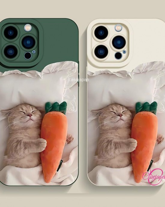 Apple用iphone 15 14用昼寝猫携帯電話ケース Apple用iphone 15 14用昼寝猫携帯電話ケース