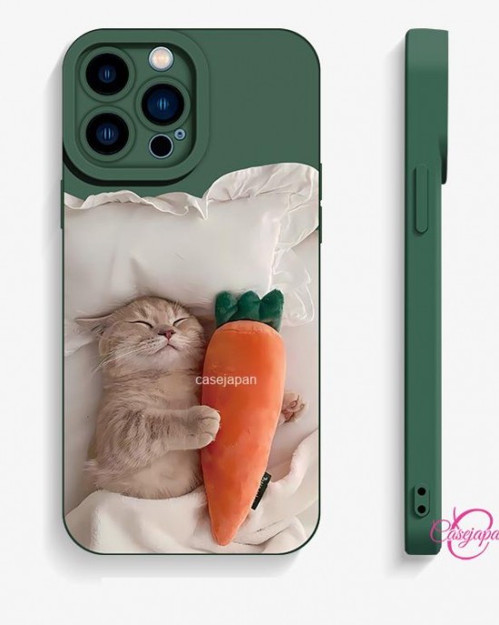 Apple用iphone 15 14用昼寝猫携帯電話ケース Apple用iphone 15 14用昼寝猫携帯電話ケース