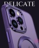 Apple 15 14 携帯電話ケースに適しています磁気吸引ブラケット落下防止保護カバー透明マット高級感 Apple 15 14 携帯電話ケースに適しています磁気吸引ブラケット落下防止保護カバー透明マット高級感
