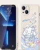 Apple 15 かわいい女性用電話ケース 漫画のカップル パチャ犬 Apple 15 かわいい女性用電話ケース 漫画のカップル パチャ犬