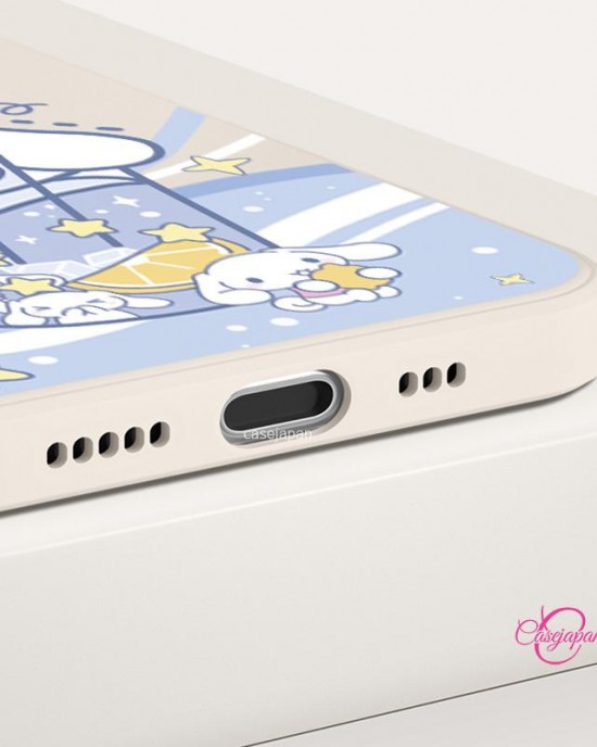 Apple 15 かわいい女性用電話ケース 漫画のカップル パチャ犬 Apple 15 かわいい女性用電話ケース 漫画のカップル パチャ犬