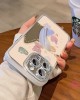 化粧直し用ミラー付きアップル15 Promax携帯ケース 化粧直し用ミラー付きアップル15 Promax携帯ケース