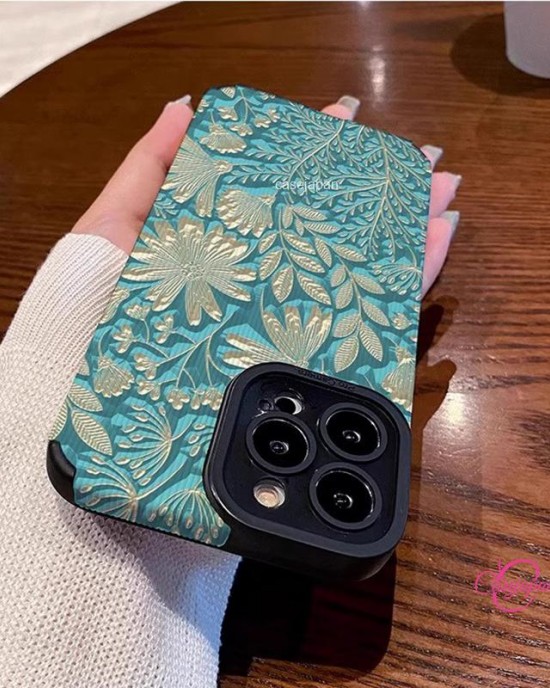 Apple 15 Promax 携帯電話ケース トーテムフラワー保護カバーに適しています Apple 15 Promax 携帯電話ケース トーテムフラワー保護カバーに適しています