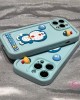 3d かわいい漫画ジングル猫人形 Iphone15 携帯電話ケース Apple に適しています 3d かわいい漫画ジングル猫人形 Iphone15 携帯電話ケース Apple に適しています