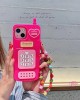 ピンクのレトロな3d携帯電話iphone用ソフトシリコンカバー11ケース保護iphone 14 15 Pro Max ピンクのレトロな3d携帯電話iphone用ソフトシリコンカバー11ケース保護iphone 14 15 Pro Max