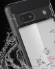 Google ピクセル 7a 携帯電話ケース新しい Google 保護カバー黒の境界線と透明 Google ピクセル 7a 携帯電話ケース新しい Google 保護カバー黒の境界線と透明