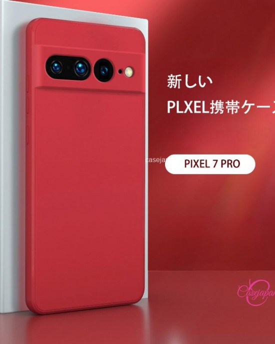 Google Pixel 7用の液体シリコン製新しい保護カバーオールインクルーシブ落下防止レッド Google Pixel 7用の液体シリコン製新しい保護カバーオールインクルーシブ落下防止レッド