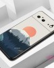 Google Pixel7a 携帯電話ケース シリコーン ソフト シェル アイスランドの漫画の風景 Google Pixel7a 携帯電話ケース シリコーン ソフト シェル アイスランドの漫画の風景