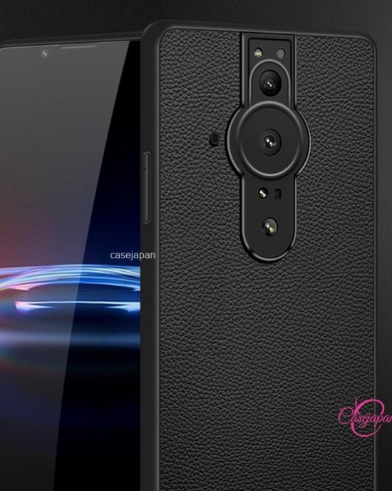 Sony Xperia Pro-i 携帯電話ケース、オールインクルーシブエッジ、落下防止、ライチテクスチャー付き Sony Xperia Pro-i 携帯電話ケース、オールインクルーシブエッジ、落下防止、ライチテクスチャー付き